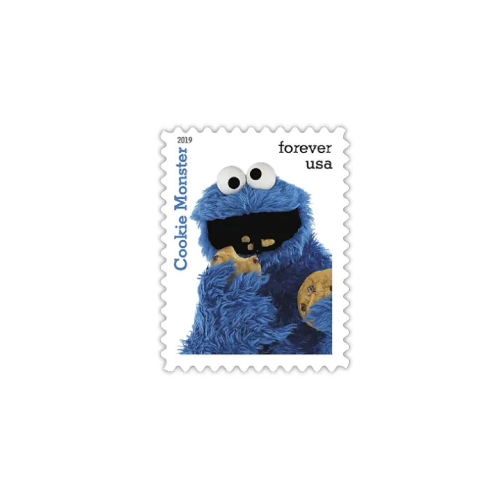 (2019) USPS Sesame Street Forever Postage Stamps