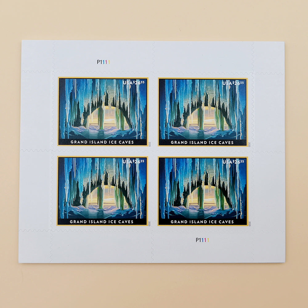 (2020) US Grand Island Ice Caves Stamps