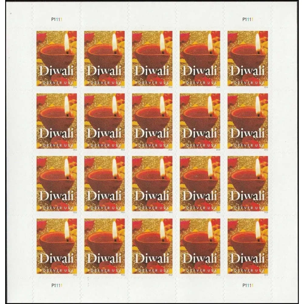 (2016) USPS Diwali Celebration First Class Postage Stamps