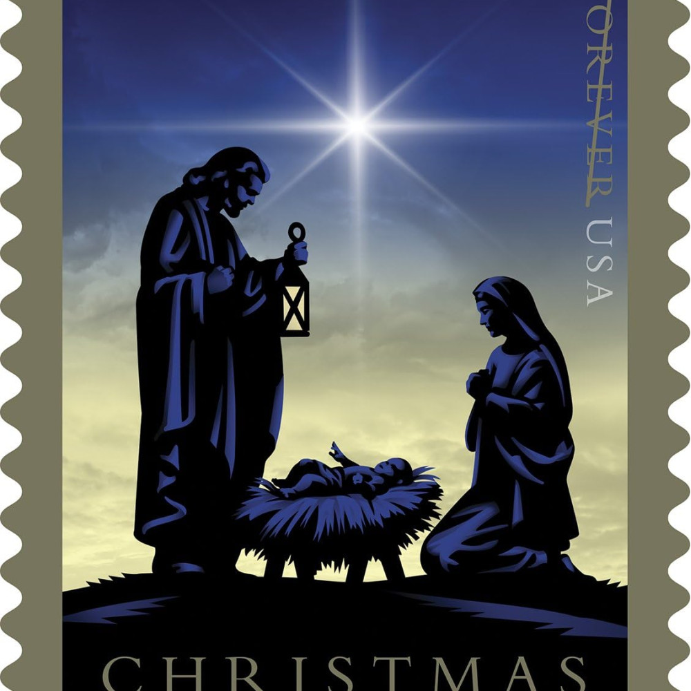 (2016) First-Class Forever Stamp - Traditional Christmas: Nativity