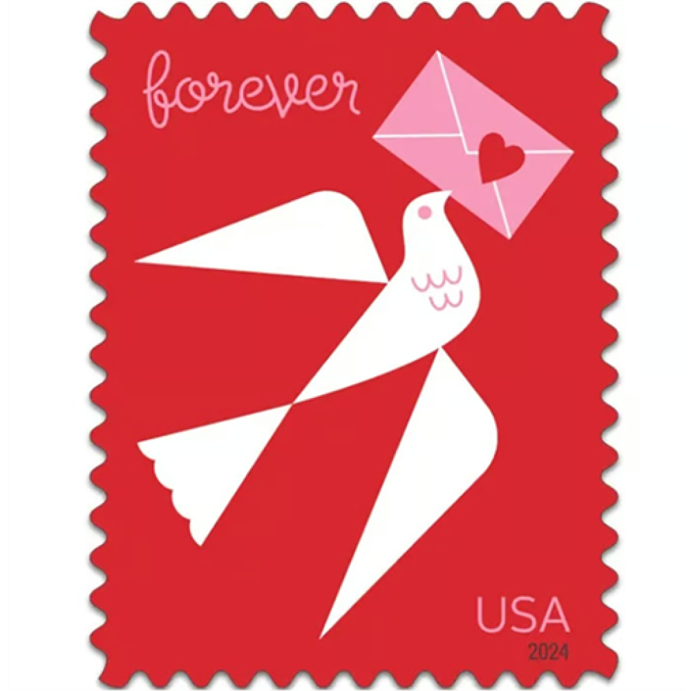 (2024) Love Forever Stamps, Sheet of 20