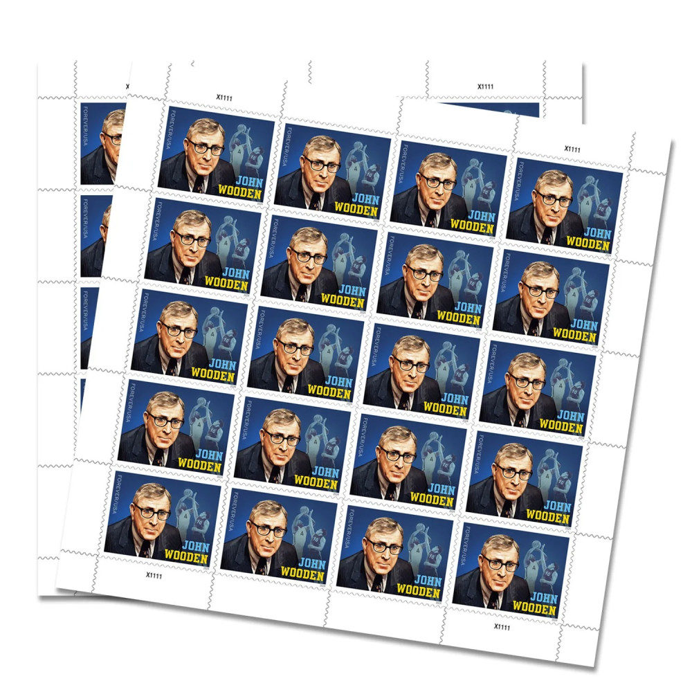 (2024) U.S Forever Stamps - John Wooden