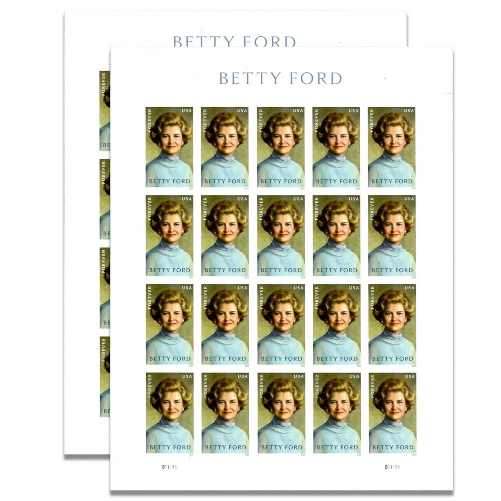 (2024) U.S Forever Stamps - Betty Ford
