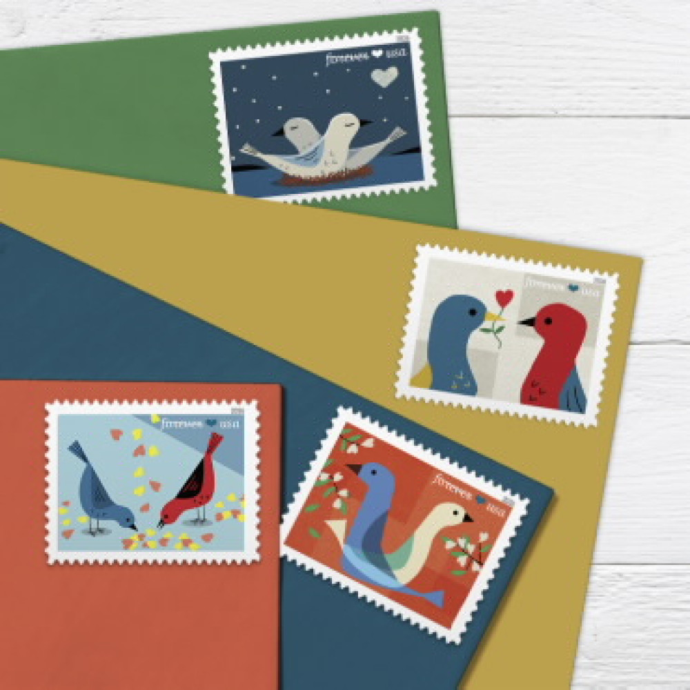 (2026) Love Forever Stamps, Sheet of 20