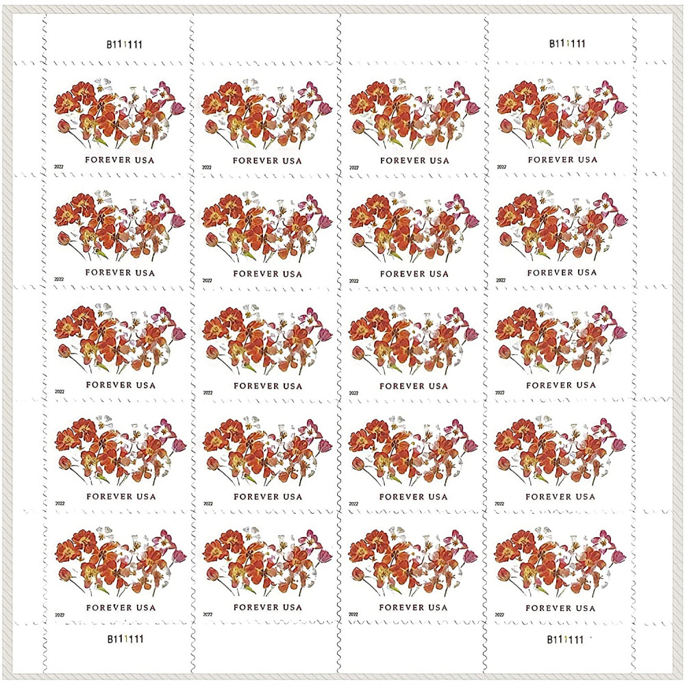 (2022) USPS Tulips Forever First Class Postage Stamps