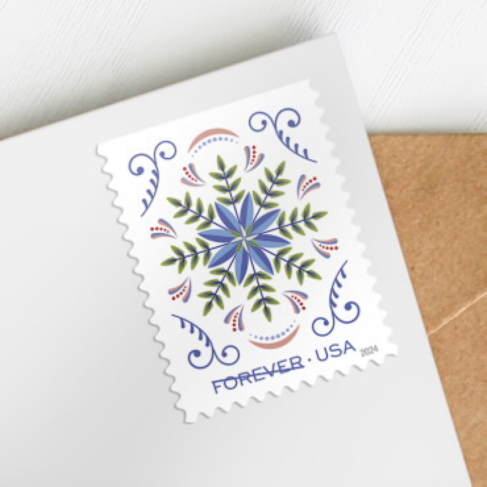 (2024) Holiday Joy Forever Stamps, Book of 20|Multiple Stamp Designs