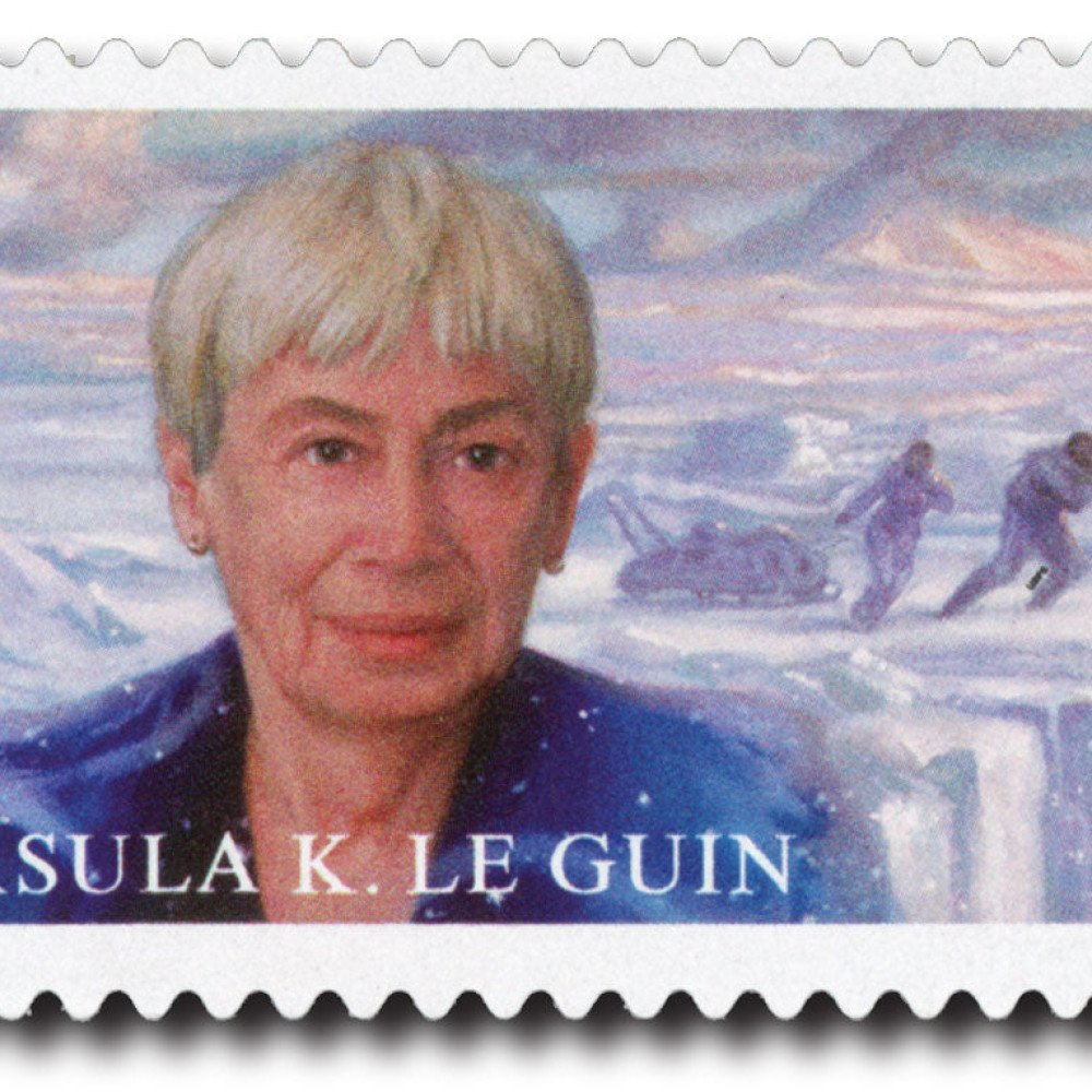 (2021) Three Ounce Literary Arts Stamps: Ursula K. Le Guin