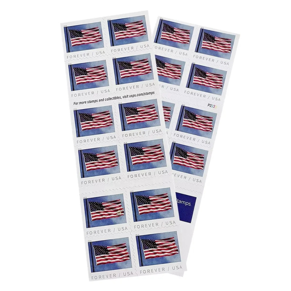 (2019) USPS Flag Forever First Class Postage Stamps