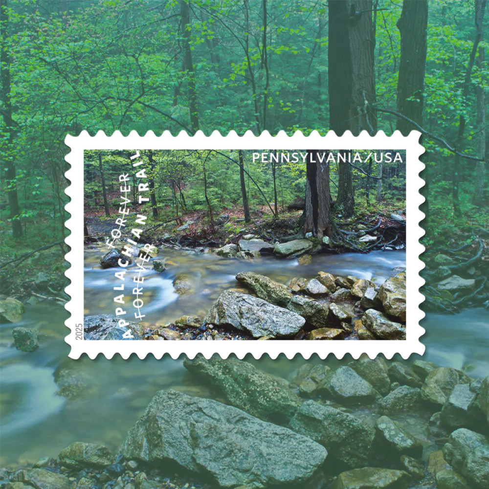 (2025) The Appalachian Trail Forever Stamps, Sheet of 15 | Multiple Stamp Designs