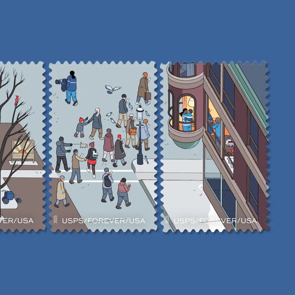 (2025) USPS 250 Years of Delivering Stamps, Sheet of 20