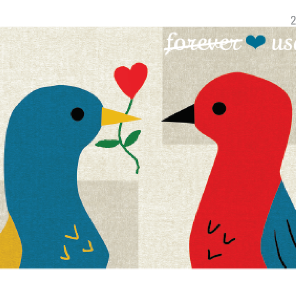(2026) Love Forever Stamps, Sheet of 20