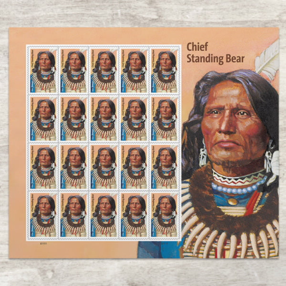 (2023) US Chief Standing Bear Stamps