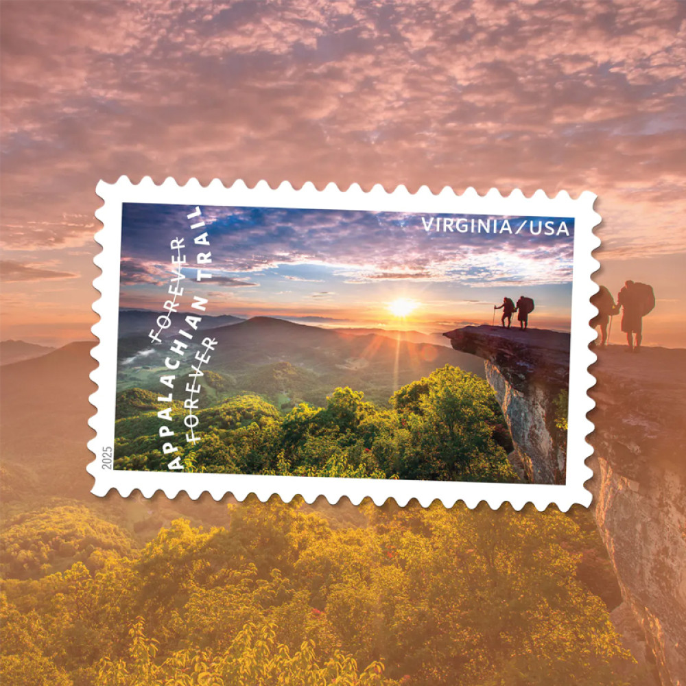 (2025) The Appalachian Trail Forever Stamps, Sheet of 15 | Multiple Stamp Designs