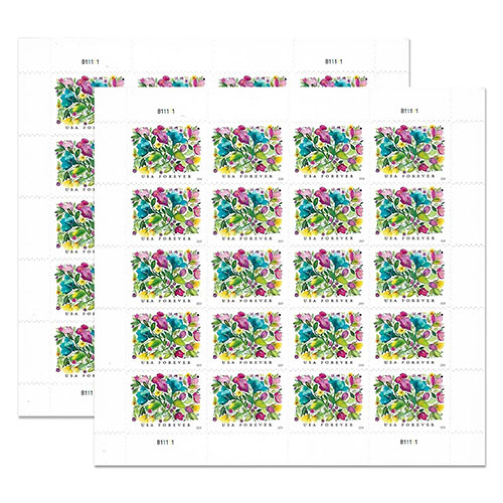 (2024) USPS Celebration Blooms Forever Stamps