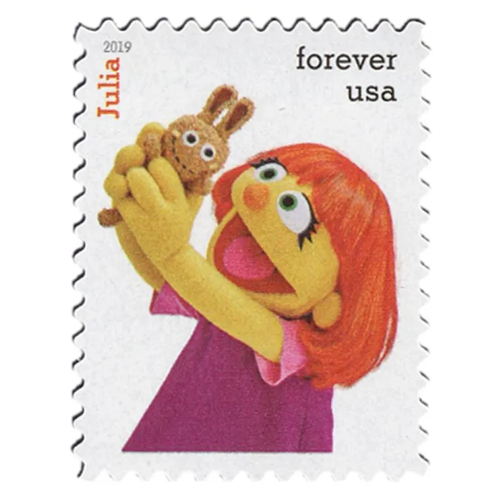 (2019) USPS Sesame Street Forever Postage Stamps