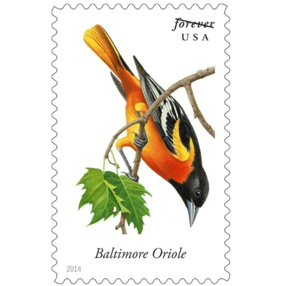 (2014) Songbirds Forever Stamps