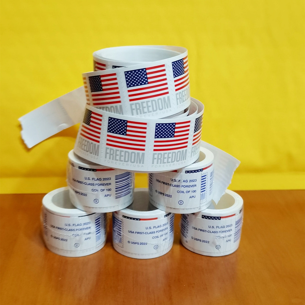 (2023) US Flags Freedom Booklets Rolls