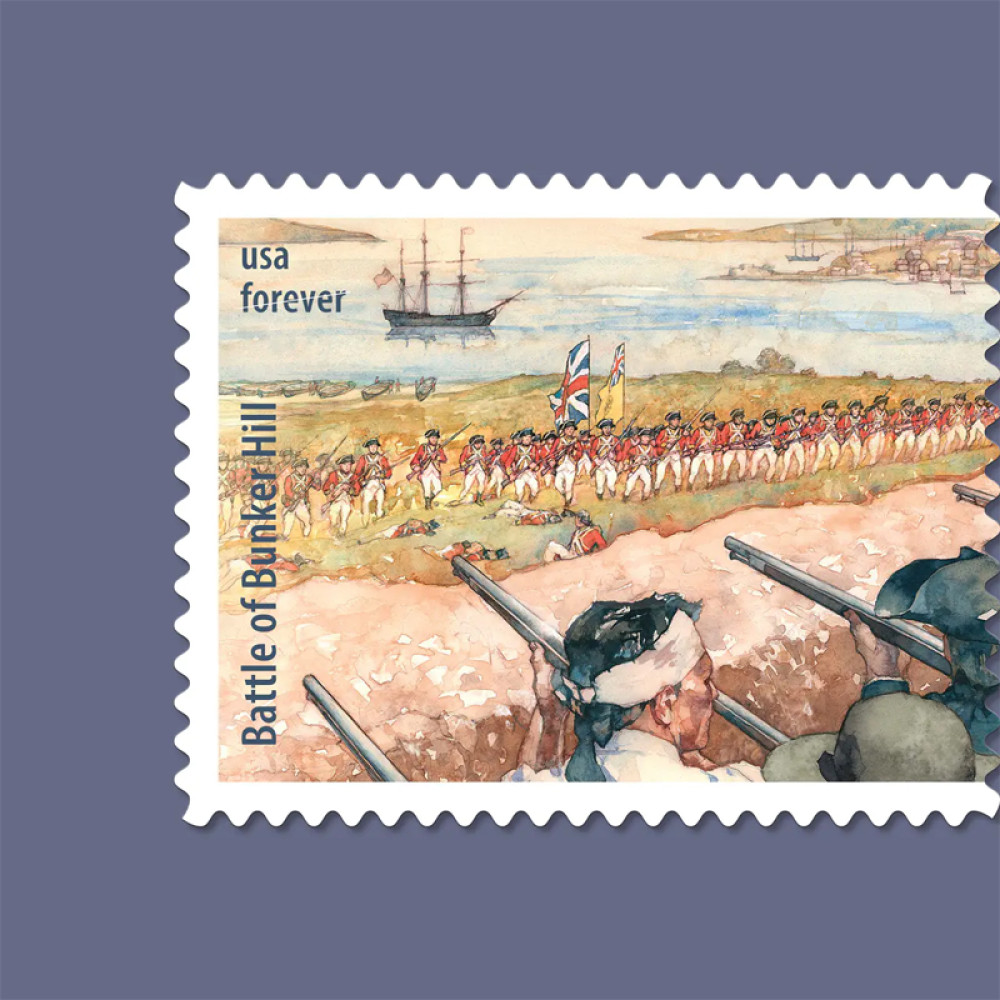 (2025) Battlefields of the American Revolution Stamps Sheet of 15